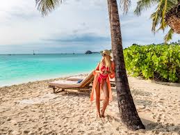 Paje kite surfing or lagoon